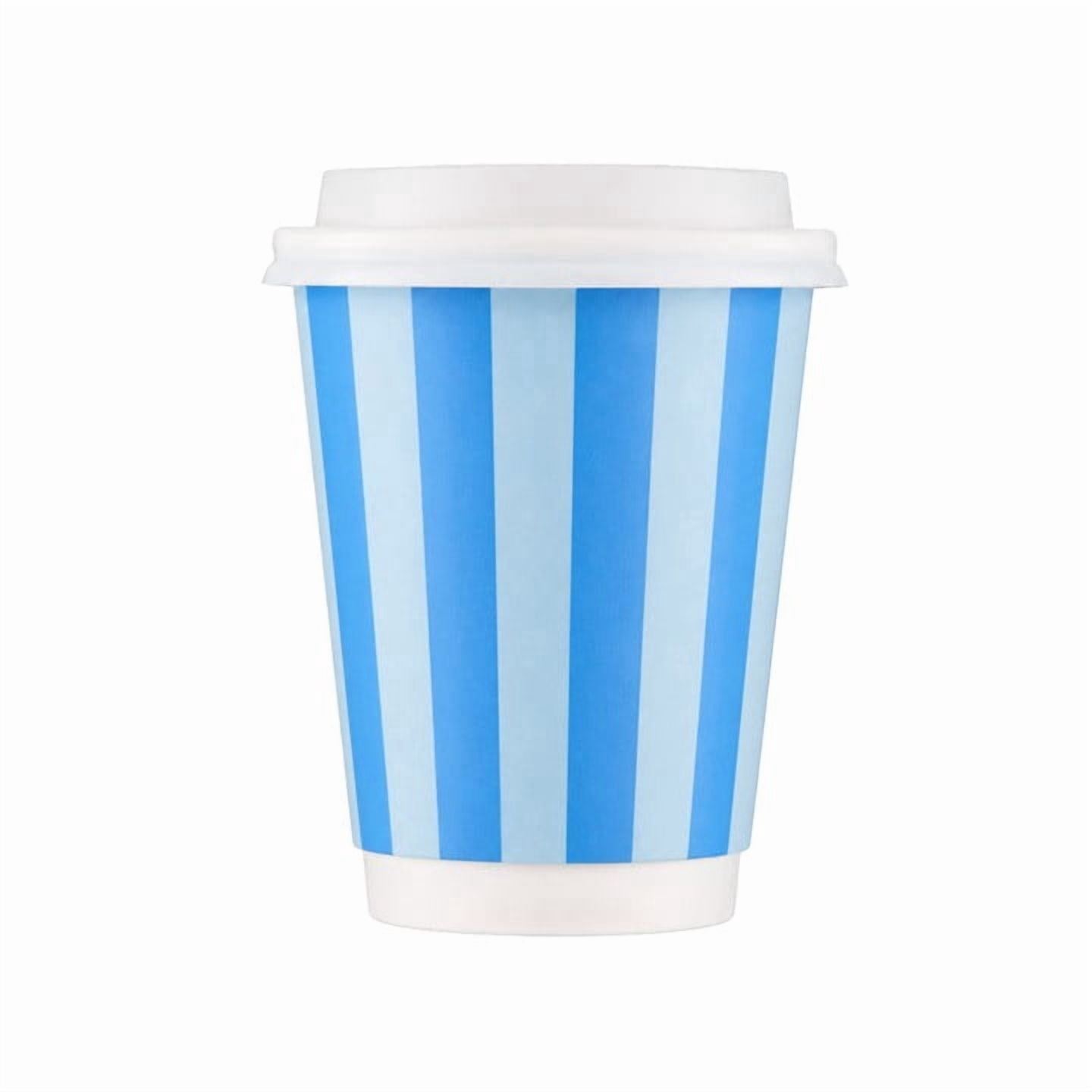 Great Value 12 oz Insulated Hot Cups with Lids, 40 Count