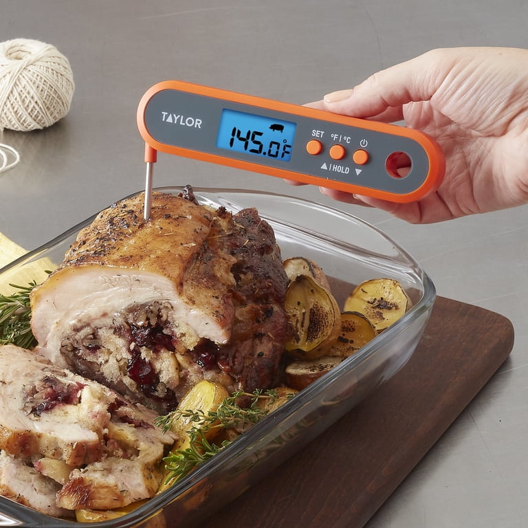 Taylor Precision Digital Waterproof Meat Thermometer - Walmart.com
