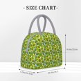 thumbnail image 2 of Disketp Kiwi Fruits Summer Bolsa Térmica para Almuerzo, Lonchera con Abertura Amplia y Gran Capacidad, Organizador Reutilizable para Mujeres, Hombres y Adultos, 2 of 6