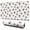 White Cow Head, variant on Long Mouse Pads for Desk,White Cow Heart Pattern Desk Mats on Top Of Desks, Desk Mouse Pad Extra Large with 3mm Non-Slip Base and Stitched Edge for Gaming,Office,Work,Home 31.5"x11.8"