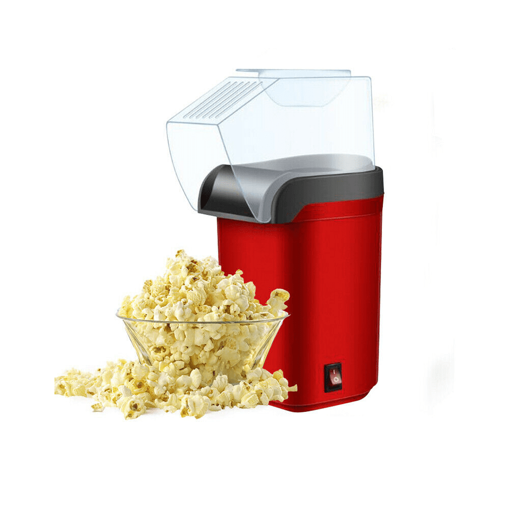 1200W Popcorn Machine with Measuring Cup Hot Air Popcorn Maker Removable Lid Healthy Popcorn Maker for Home,No Oil Needed Ruyiot Popcorn Popper 