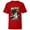 Red, variant on Cartoon May the 4th Be With You 2022 - Short Sleeve T-Shirt for Kids - Customized-White