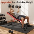 thumbnail image 7 of FLYBIRD Collapsible Exercise Folding Adjustable Weight Bench, Strength Training Workout Bench up to 6.2' , 880lbs Weight Capacity, 7 of 7