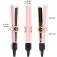 thumbnail image 4 of 2-in-1 Airflow Hair Straightener and Dryer, Professional Ionic Flat Iron for Wet-to-Dry Styling, Frizz-Control Tool with Adjustable Heat & Rotary Control Dial, 4 of 15