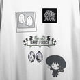 thumbnail image 2 of Juniors Beetlejuice Classic Movie Strange & Unusual Graphic White Crop Top-L, 2 of 7