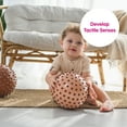 thumbnail image 4 of Edushape The Original Sensory Balls for Baby 7-Inch Color Dots Boho Chic - Coffee, 4 of 8
