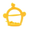 thumbnail image 2 of Juguetes de silicona para dentición del bebé Anti comer herramienta divertida mordedor de dentición suave, para bebés Amarillo Yotijar  Mordedor para la dentición, 2 of 6