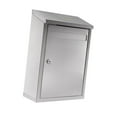 thumbnail image 4 of Buzón de montaje en la pared Key Drop Box Organizer Caja de donación multipropósito Caja de metal para oficina en casa fuera del hotel de negocios, 4 of 8