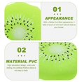 thumbnail image 3 of Artificial Kiwi Slice Simulation Kiwifruit Slice Model for Decor 6Pcs, 3 of 4