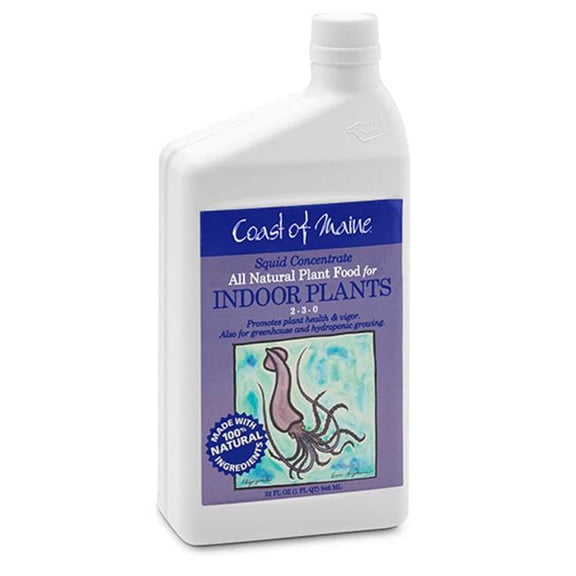 Coast of Maine SQ7000 1 qt. Squid Indoor Plant Concentrated Fertilizer