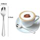 thumbnail image 2 of Demitasse Espresso Spoons, Mini Coffee Spoon, 4.7 Inches Stainless Steel Small, 2 of 5