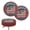 America 250 Years Red, variant on COEQINE Stool Covers Elastic Round Bar Stool Cushion Padded Cover 12"-14" Breathable Saddle Stool Cover for Home Bar Coastal Decor, 2 Count, Beach Sea Turtle Starfish