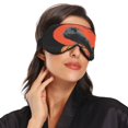 thumbnail image 2 of IAUYY Sleep Mask, Super Soft Eye Masks with Adjustable Strap, Lightweight Comfortable Blindfold,Perfect Blocks Light for Men Women Ravens Perch, 2 of 7