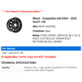 thumbnail image 2 of Wheel - Compatible with 2004 - 2020 Ford F-150 2005 2006 2007 2008 2009 2010 2011 2012 2013 2014 2015 2016 2017 2018 2019, 2 of 2