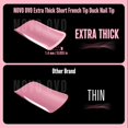 thumbnail image 3 of Nail Tips NOVO OVO, blanco, punta francesa, pato corto, 12 tamaños, 360 unidades, 3 of 6
