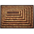 thumbnail image 3 of Spiral Mahogany & Maple Wood End Grain Handmade Cutting Board, 3 of 7