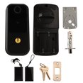 thumbnail image 1 of Cerradura de puerta inteligente electrónica, múltiples opciones de autenticación, reconocimiento de huellas dactilares, entrada sin llave confiable para el hogar, 1 of 5