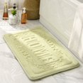 thumbnail image 3 of Inyahome - Alfombrilla de baño rectangular de alta calidad, antideslizante, de espuma, para baño, cocina y dormitorio, 3 of 5