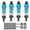 Blue, variant on Suodoka 4Pcs RC Metal Shock Absorber Damper Set for MN86 MN86S MN86K MN86KS 1/12 RC Crawlers[cite: 1] Red Edition - Premium Aluminium Alloy[cite: 1] Upgrades 3.1 inches / 79 mm Replacement Parts