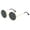 Gold, variant on Retro Round Sunglasses for Men Women Vintage Metal Circle Sunglasses UV Protection Hippie Style Round Frame Eyewear Classic Lennon Inspired Fashion Shades for Travel Driving Outdoor Black