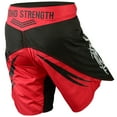 thumbnail image 5 of New MRX MMA Fight Shorts Stretch Penals Grappling UFC Cage Fighting Muay Thai Kickboxing Trunks (Black Red, 2XLarge), 5 of 6