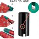 thumbnail image 2 of 3pcs Christmas Wrapping Paper Cutter, Gift Cutter With Embedded Blade, Birthday Party, 2 of 5