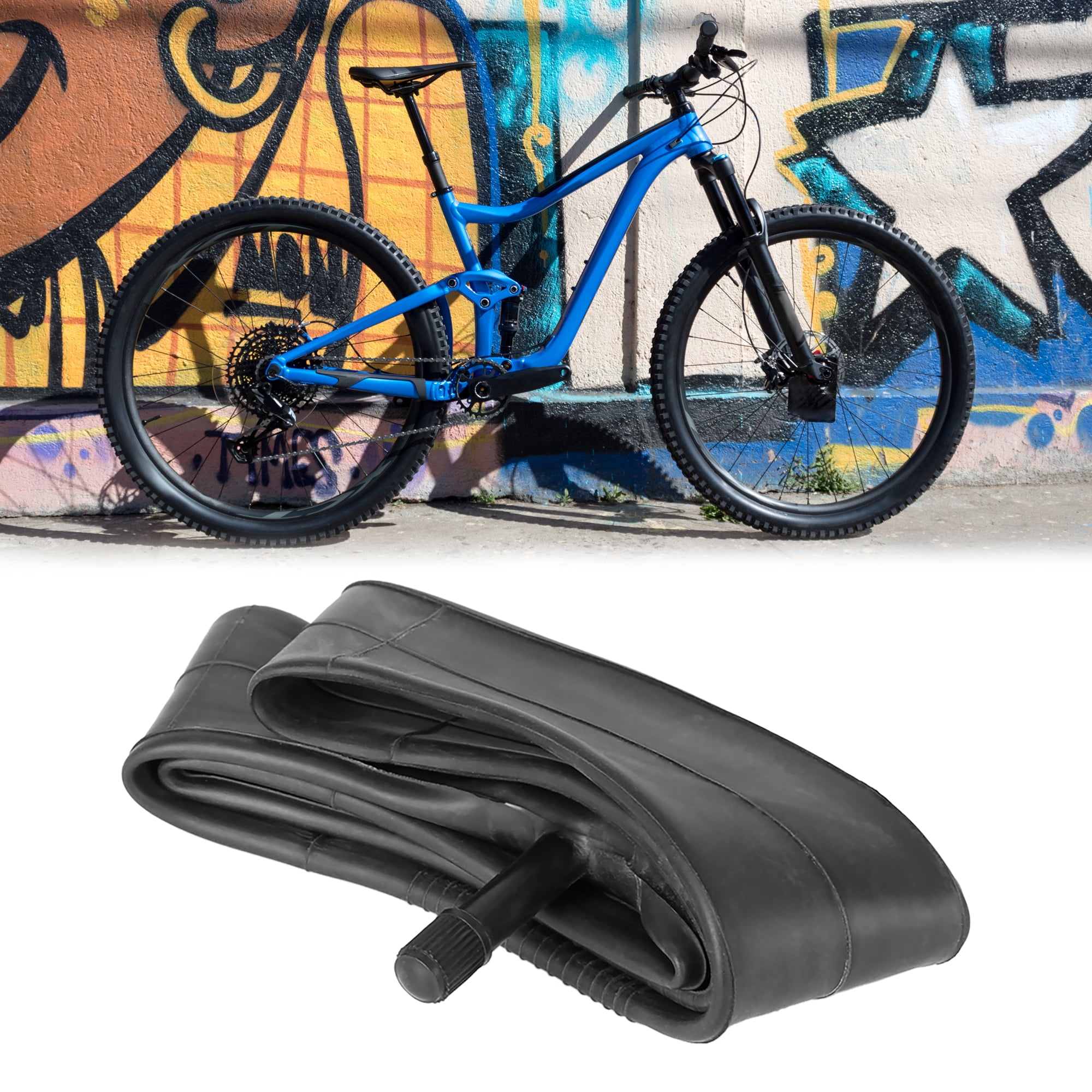 Unique Bargains 12" Bike Inner Tube America Type Valve Bicycle Inner Tube Tyre
