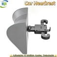 thumbnail image 1 of Car Chair Headrest,for Seat with Headrest Bar,Curved pillow,Neck Protection,Adjustable,1 Count, 1 of 17