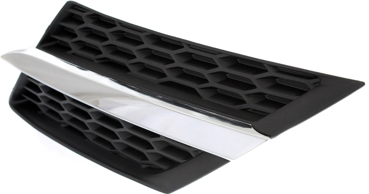 Grille Assembly Compatible With 2013-2015 Toyota RAV4 Left Driver Textured Black