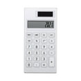 thumbnail image 2 of UttpKLBx Battery Solar Power Smart Calculator Battery Powered Calculator 5 Function Calculator Portable Calculator, Unique Office Desk Accessories (white), 2 of 8