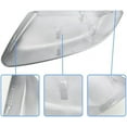 thumbnail image 4 of 1 Pair Silver Mirror Cap Cover For Honda Civic 2016 2017 2018 2019 2020 2021 Rearview Mirror Cap Replacement (Silver Pair), 4 of 5