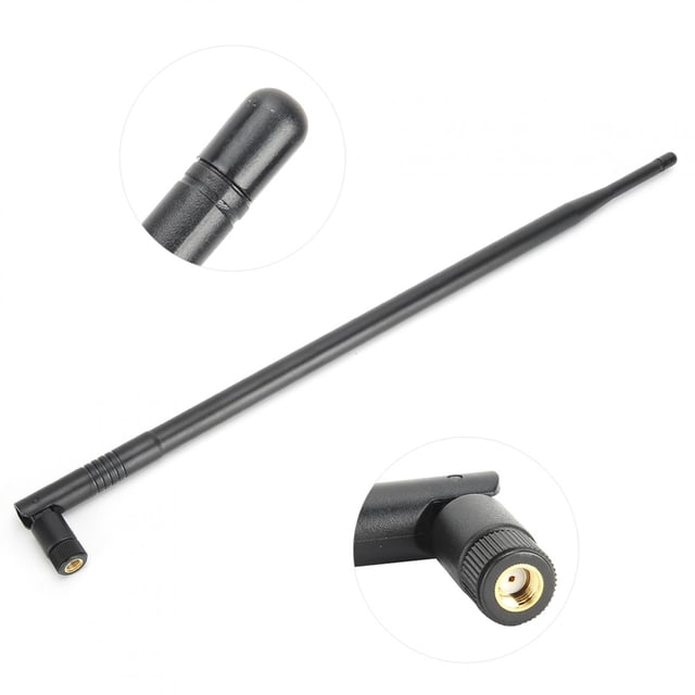 2.4GHz 5GHZ Antenna, 12DBI High Gain Wifi Antenna RP-SMA Dual Band WiFi Antenna For RP-SMA Router Stable Signal Antenna