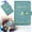 Light Blue, variant on Light Blue Passport Wallets Travel Holder Set, Honeymoon Gift, Matching Passport Holder For Wedding Bridal Shower, Storing Student Documents