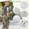 thumbnail image 6 of Xoenoiee Hunting Camo Print Boys' Formal Suit 2 Piece Set Blazer Set Toddler Tuxedos for Wedding, Suits for Teens Boy Dress School Clothes, 5-6 Years, 6 of 7