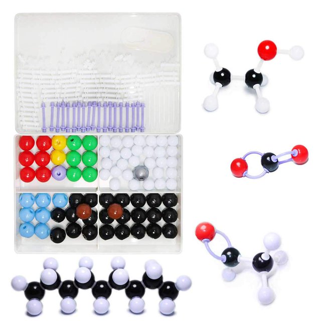 LINKTOR Chemistry Molecular Model Kit (189 Pieces), Student or Teacher Set for Organic and Inorganic Chemistry Learning, Motivate Enthusiasm for Learning and Raising Space Imagination