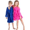 thumbnail image 3 of Elowel Boys Girls Hooded Childrens Fleece Sleep Robe Size 2 Toddler -14Y, 3 of 3