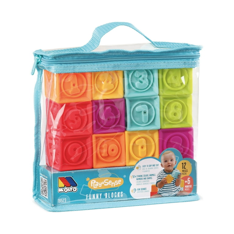 Molto Play Sense Funny Blocks, 12 pieces - Main Image