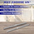thumbnail image 2 of Unique Bargains 6 Pack Left&Right Handed Thread Swage Lag Screws, Deck Railing Hardware, 2 of 6