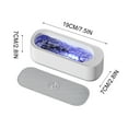 thumbnail image 2 of Ultrasonic Eyeglass Jewelry Cleaner Machine Portable for Glasses Rings Watches Automatic 360 Degree Cleaning 7x19x7cm, 2 of 2