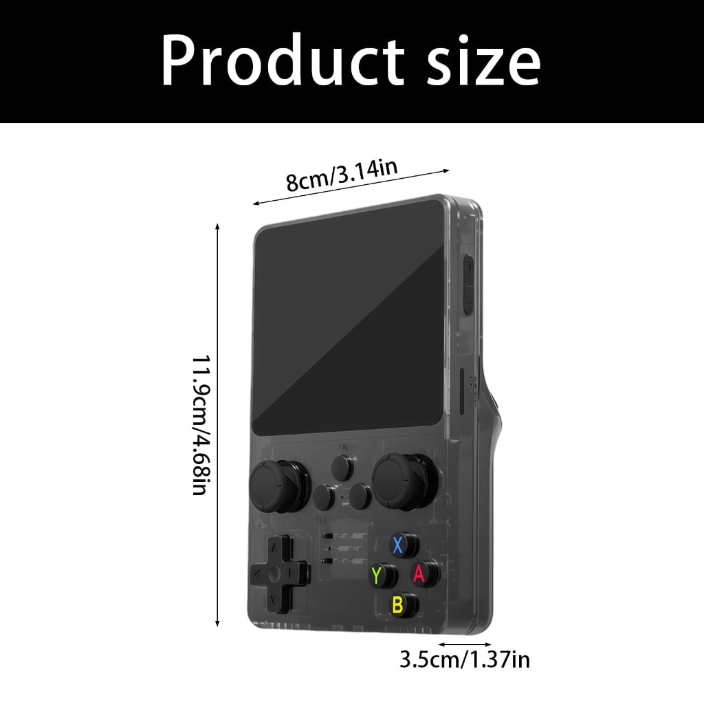 ABS Construction 3.5inch Portable Gaming Console Built For Shock Resistance And Long Lasting Use In Various Setting