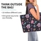 thumbnail image 2 of Disketp Roses Flowers Bolsa Tote Estampada para Mujer, Bolso de Hombro y de Mano para Compras y Viajes, 2 of 8