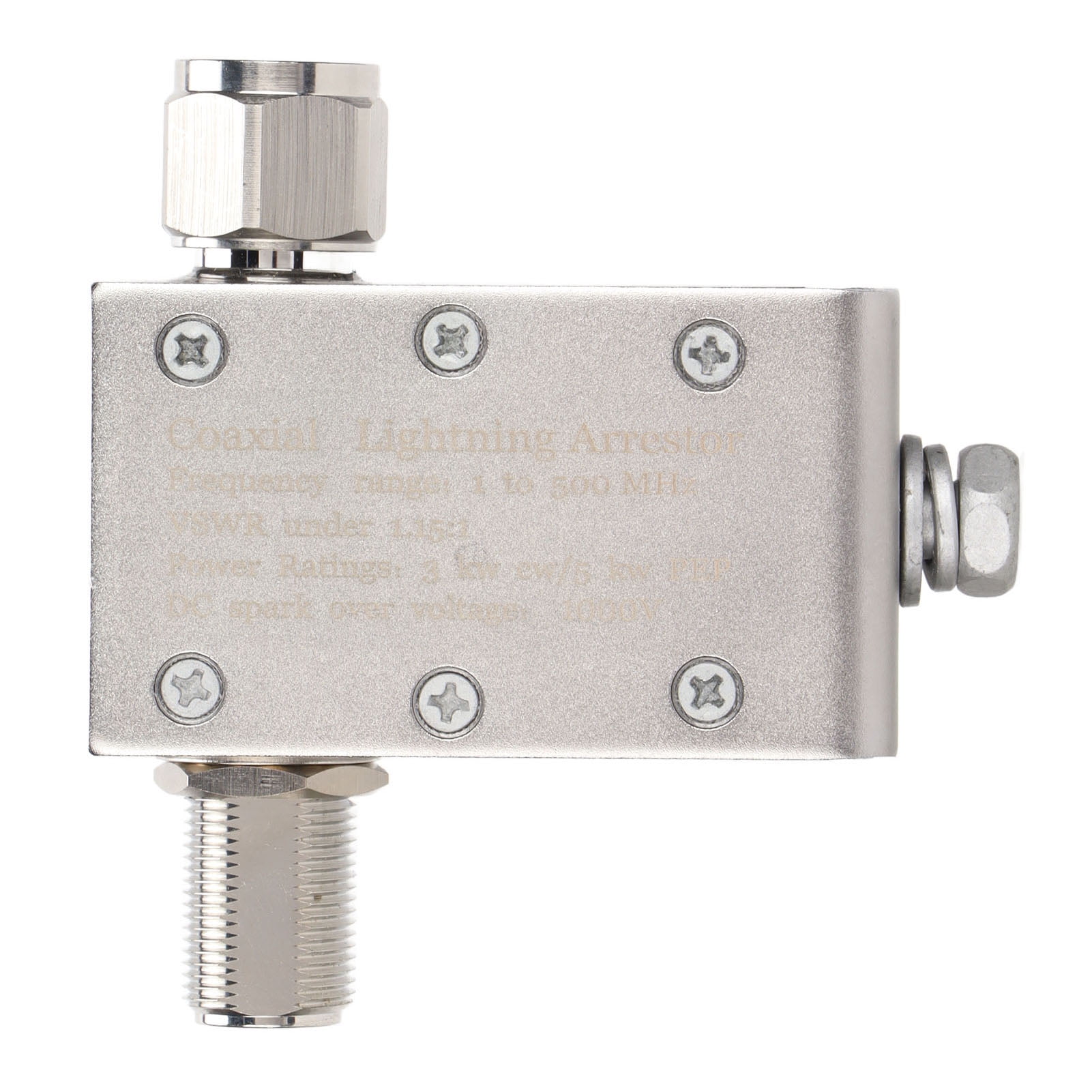 Coaxial Arrestor, Metal Coaxial Surge Protector For Signal