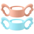thumbnail image 1 of 2 Pcs Poignées Universelles en Silicone pour Biberon de Lait pour Bébé Nouveau-Né Tout-Petit, 1 of 8