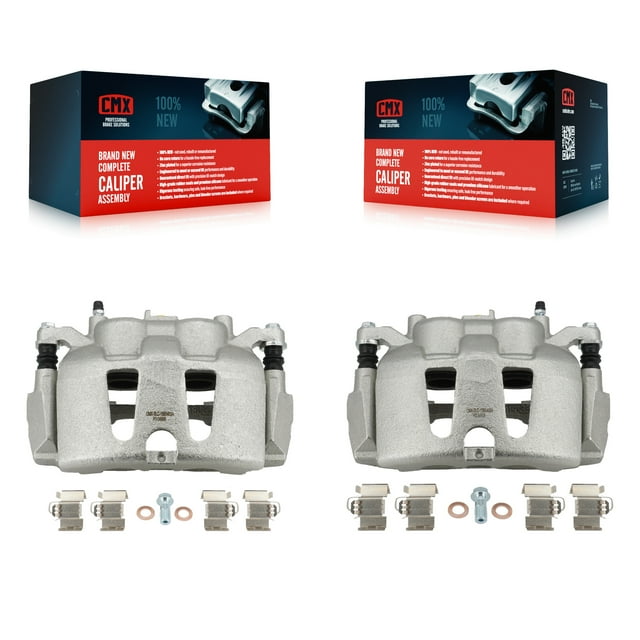 CMX Front Disc Brake Caliper Assembly Left Right Side (Driver Passenger) Kit for Car Dodge Journey KBC-100166