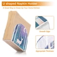 thumbnail image 5 of Yayeee Napkin Holder for Table Set of 2 Kitchen Paper Tissue Organization, Purple Night Deer, 5 of 8