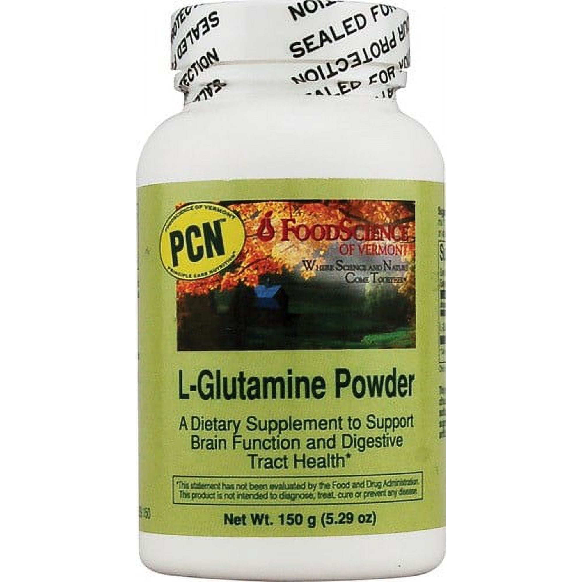 FoodScience of Vermont L-Glutamine Powder, 30 Servings