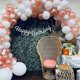 thumbnail image 3 of Kit de guirnalda de globos de oro rosa, 146 piezas de globos metálicos de oro rosa y globos de látex blanco. Kit de guirnalda de arco de globos DIY para despedidas de soltera o boda., 3 of 5