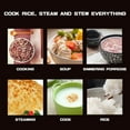 thumbnail image 4 of GFDYREE 2L Household Rice Cooker Inner Pot Replacement,Rice Cooker Liner Non-stick Rice Cooking Container Electric Cooker Accessories for Home Kitchen Shop, 4 of 7