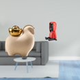thumbnail image 2 of Estatua de animal en miniatura, decoración de mesa, figura de cabeza de Isla de Pascua Moai, decoración creativa para el hogar, escultura de retrato a, 2 of 8
