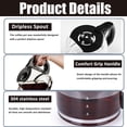 thumbnail image 4 of 12-Cup Coffee Pot Replacement Carafe Compatible with Black and Decker Coffee Maker Many Models# CM1160B/W, CM1050B/W, CM1060B/W, 4 of 5